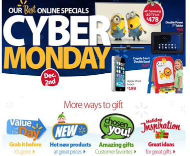 Walmart Cyber Monday